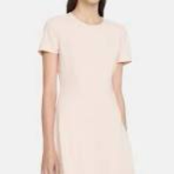 NWT Theory Sheared Pink Admiral Shift Dress sz 6 - Picture 2 of 4